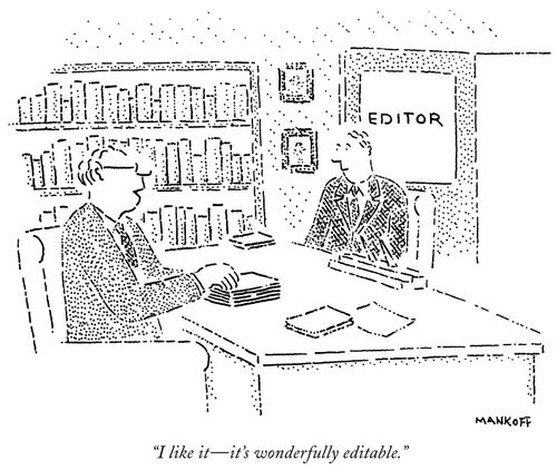 "I like it - it's wonderfully editable."