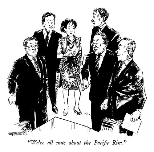 "We're all nuts about the Pacific Rim."