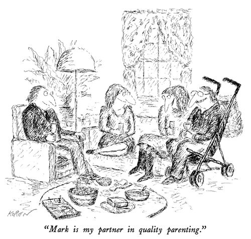 "Mark is my partner in quality parenting."