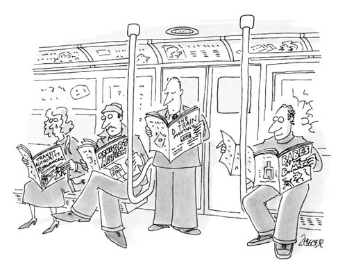 Newspapers on the Commute