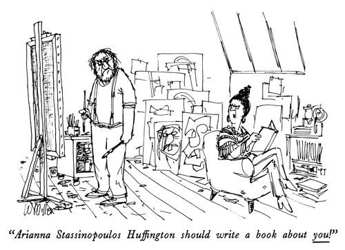 "Arianna Stassinopoulos Hufﬁngton should write a book about you!"