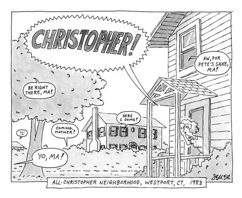 All-Christopher Neighborhood, Westport, CT, 1988