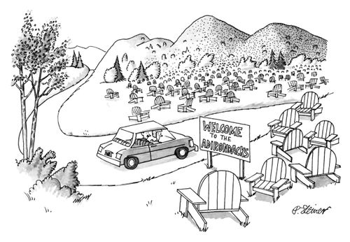 Welcome to the Adirondacks.