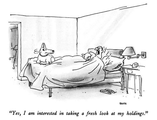 "Yes, I am interested in taking a fresh look at my holdings."