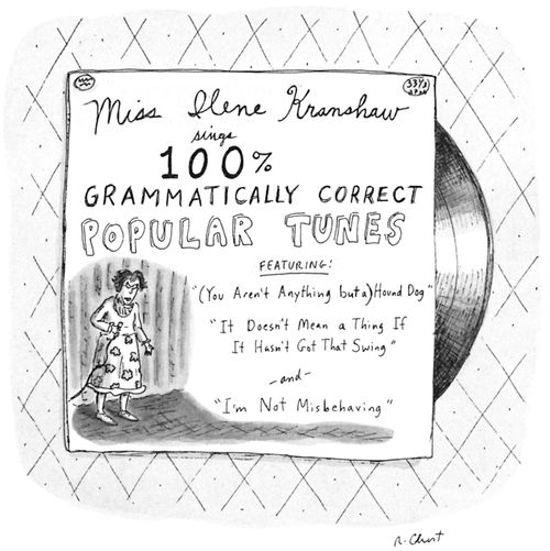 '100% Grammatically Correct Popular Tunes'