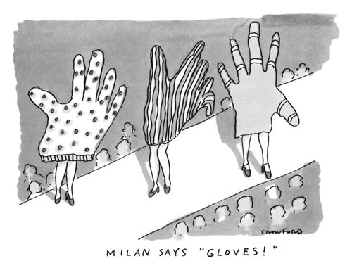 Milan Says "Gloves!"