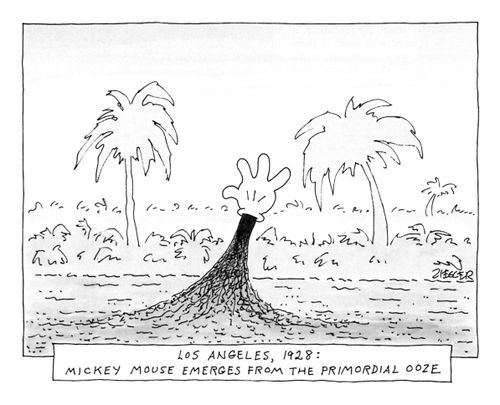 Los Angeles, 1928: Mickey Mouse Emerges from the Primordial Ooze.