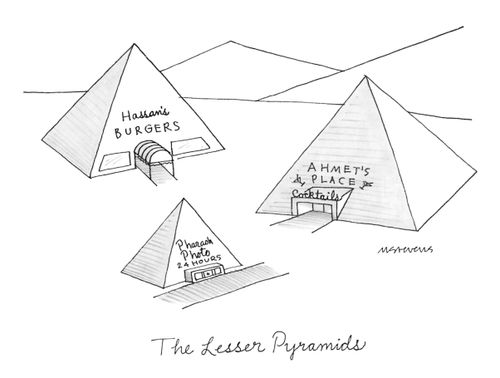 The Lesser Pyramids
