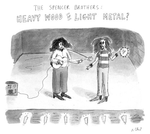 The Spencer Brothers: Heavy Wood or Light Metal?