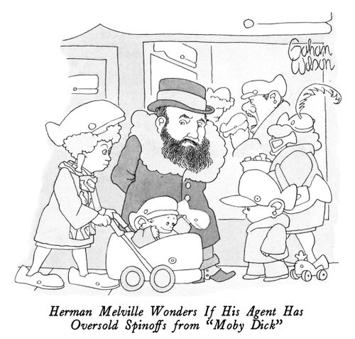 Herman Melville Wonders If His Agent Has Oversold Spinoffs from "Moby Dick"