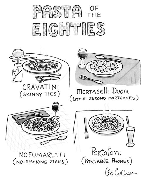Pasta of the Eighties
