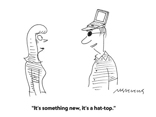 "It's something new, it's a hat-top."