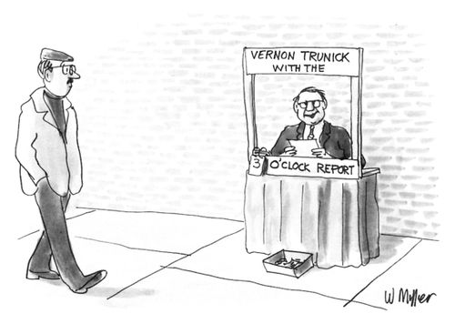Vernon Trunick with the 3 O'Clock Report