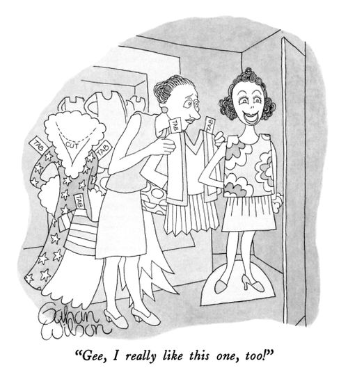 "Gee, I really like this one, too!"