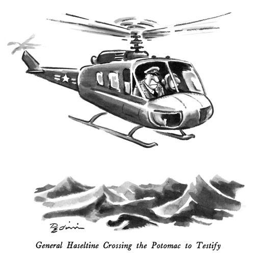 General Haseltine Crossing the Potomac to Testify