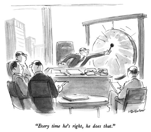 "Every time he's right, he does that."