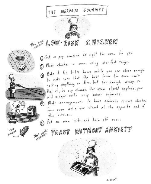The Nervous Gourmet:Low-Risk Chicken