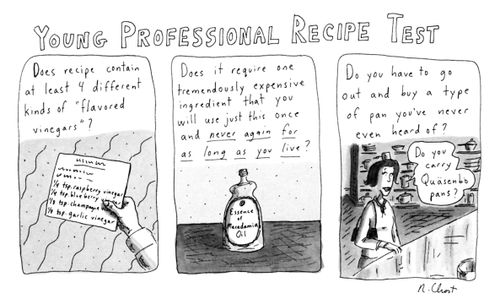 Young Professional Recipe Test
