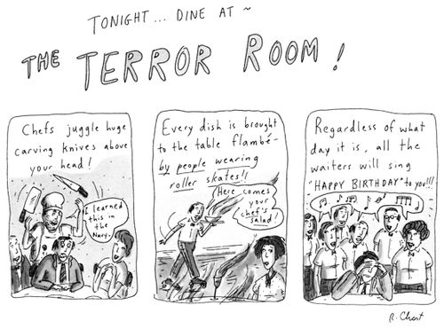 Tonight... Dine At The Terror Room