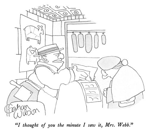 "I thought of you the minute I saw it, Mrs. Webb."