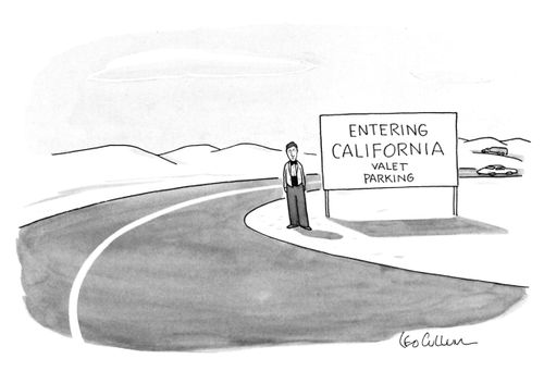 Entering California