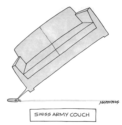Swiss Army Couch.
