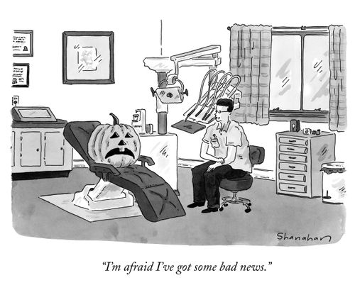 "I'm afraid I've got some bad news."