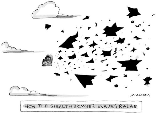 How the Stealth Bomber Evades Radar