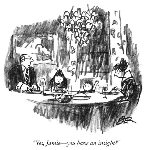 "Yes, Jamie -- you have an insight?"