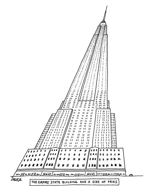 The Empire State Building and a Side of Fries