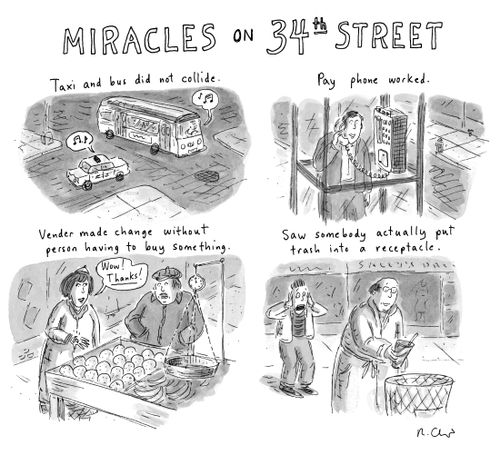 Miracles on 34th Street.