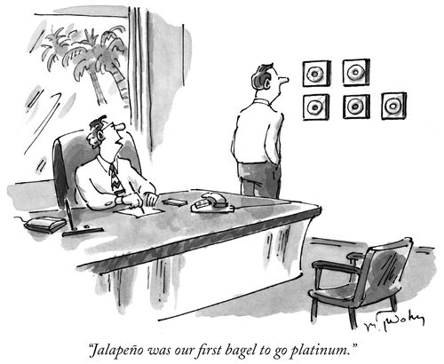 "Jalapeño was our first bagel to go platinum."