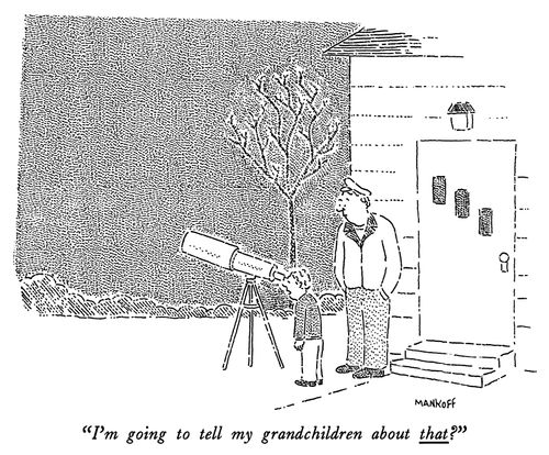 "I'm going to tell my grandchildren about that?"