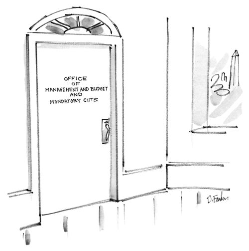 Office of Management and Budget and Mandatory Cuts