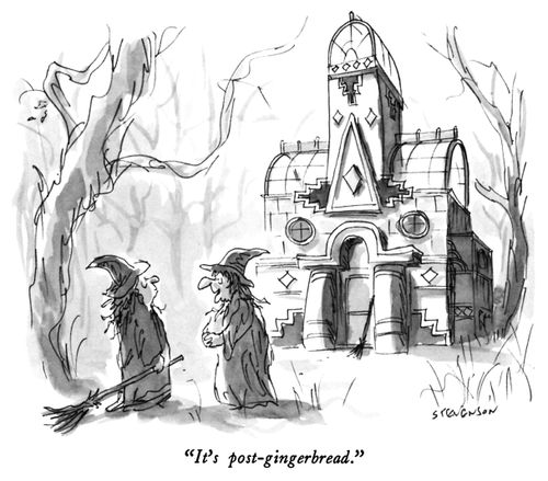 "It's post-gingerbread."