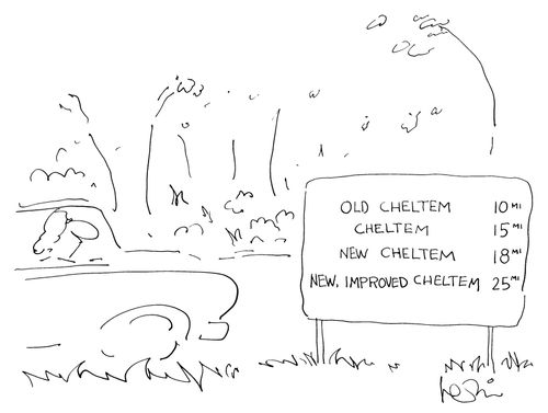 Old Cheltem, Cheltem, New Cheltem, New Improved Cheltem.