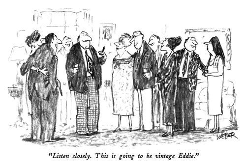 "Listen closely. This is going to be vintage Eddie."