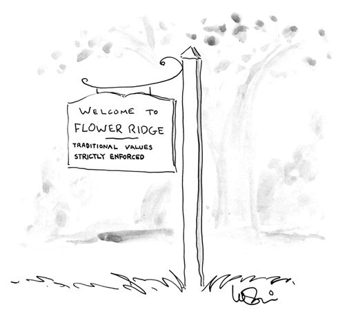 Welcome to Flower Ridge - Traditional values strictly enforced.