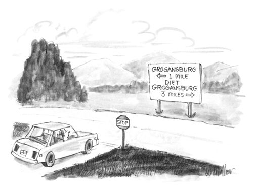 Grogansburg, 1 Mile. Diet Grogansburg, 3 Miles