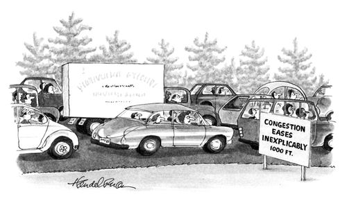 Congestion Eases Inexplicably