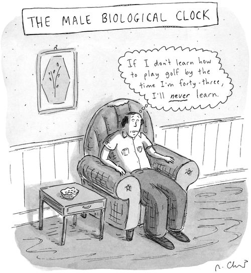 The Male Biological Clock.