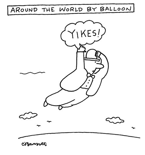 Around the World By Balloon.