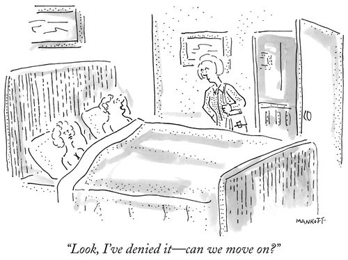 "Look, I've denied it - can we move on?"