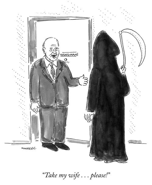 "Take my wife...please!"
