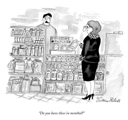 "Do you have these in menthol?"