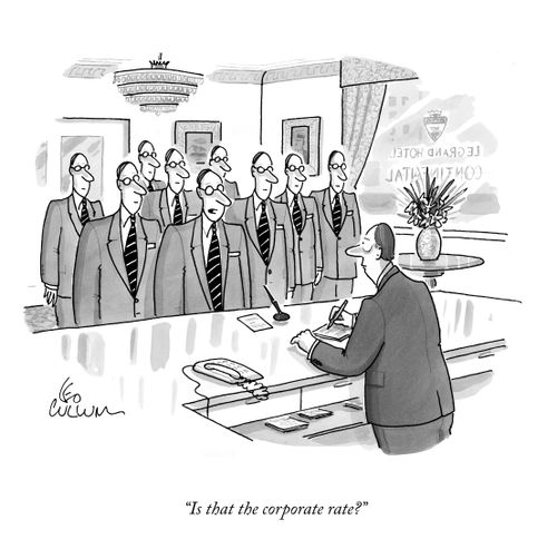 "Is that the corporate rate?"