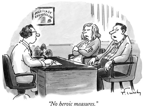 "No heroic measures."