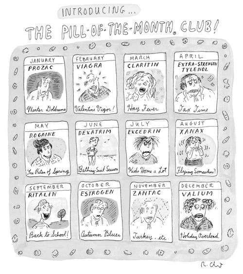 The Pill-of-the-Month Club!