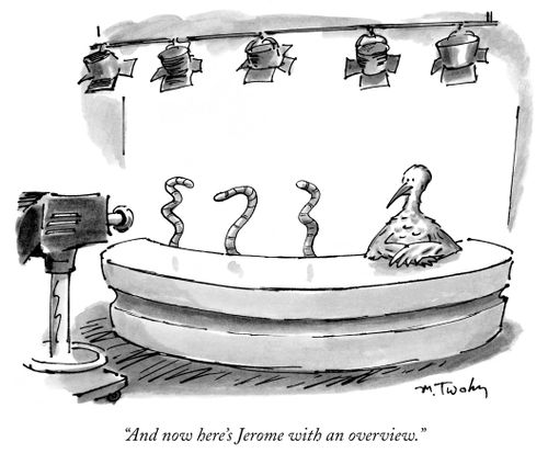 "And now here's Jerome with an overview."