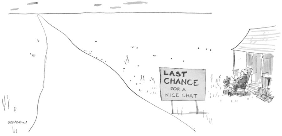 'Last Chance for a Nice Chat'